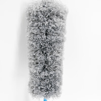 海斯迪克 HKZ-8 鸡毛掸子 蓝色【不带杆】 除尘扫灰可伸缩清洁神器