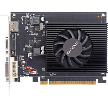 昂达（ONDA）GT730K典范2GD3 V5 902/1333MHz 2G/64bit 台式机办公独立显卡