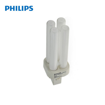 飞利浦PHILIPS PL-C插拔管分离式节能灯 4针4P 13W 日光色 6500K 10只装 企业定制