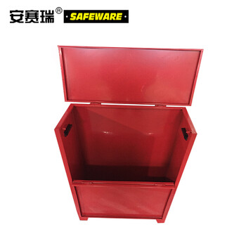 安赛瑞 加厚款9#灭火器箱（可装2瓶）72×40×20cm 适用于8kg干粉灭火器3kgCO2高瓶灭火器9L水基灭火器 20968