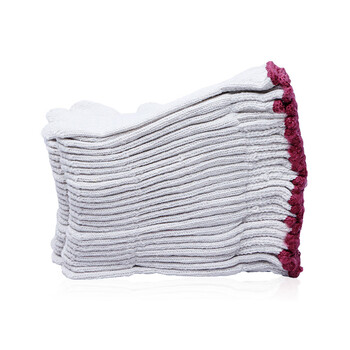 者也（ZYE）劳保手套加厚耐磨防滑尼龙手套棉线手套工地工作手套男女棉纱手套 加大棉纱12双