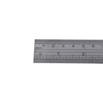 泰森(TAISEN) 161050 不锈钢直尺 500mm 刻度尺 公制刻度绘图钢尺
