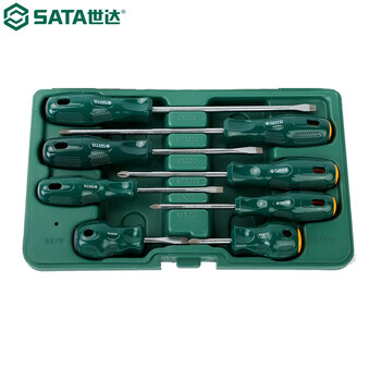 世达（SATA）09306 8件A系列一字、十字螺丝批组套