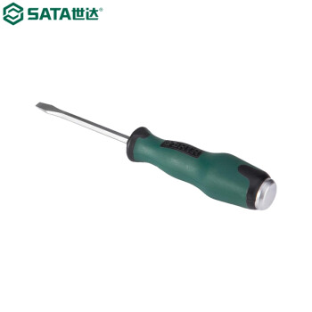 世达（SATA）61603 T系列一字形穿心螺丝批6x100MM