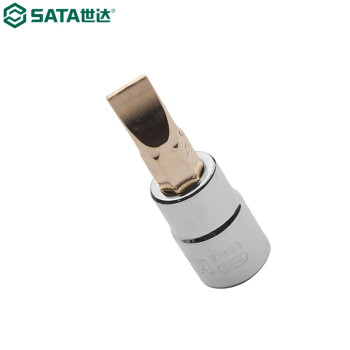 世达（SATA）21502    6.3MM系列一字形旋具套筒5.5MM
