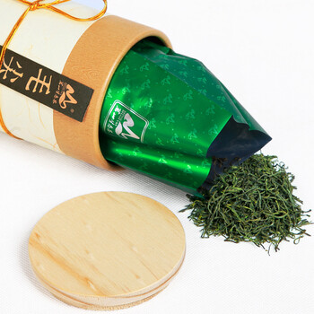 茗山生态茶 茶叶 毛尖绿茶 新茶 春茶嫩芽  双罐装共300g