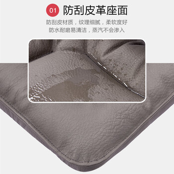 华恺之星 吧台椅 家用椅子可升降靠背椅转椅酒吧办公椅BY508灰色