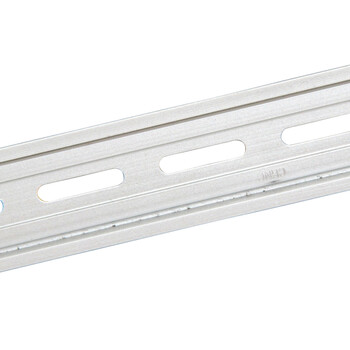 天旭C45空开U型导轨DIN电气导轨铝轨断路器安装卡轨35mm铝轨1.0mm厚1米长 1条