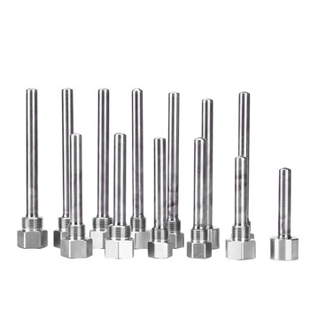 匡建仪表（CONJANT)KJ-13双金属温度计护套金属套温度计护套不锈钢护套 内四分焊接 探杆长度50mm 