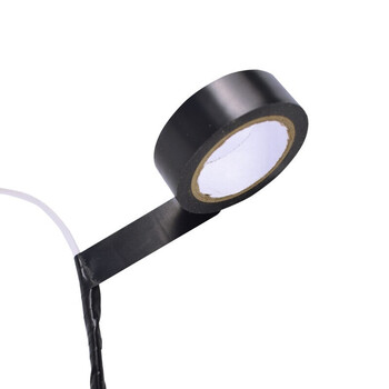 星工 绝缘胶带 电力电气汽修阻燃防潮抗老化电工胶布180μm*18mm*8m 黑色1卷装，20卷起售