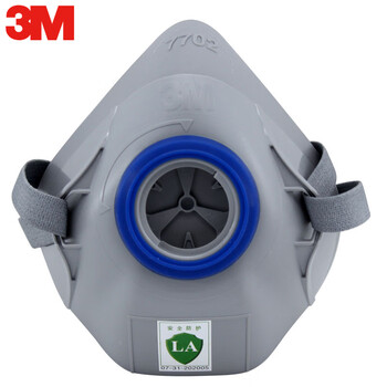 3M 7702舒适型防尘面罩 防尘口罩喷漆专业有机蒸气防护面具夏季透气口罩 1个 定做