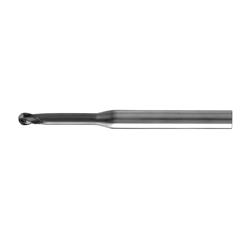 刃天行立铣刀PGLB20075-050L12 通用加工22刃 长颈短刃球头铣刀   订制品