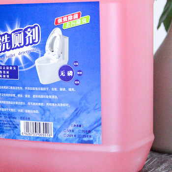 易静 yijing 去污除垢洁厕灵 5KG 清洗马桶清洁剂 厕所除臭剂去黄除垢 两瓶装