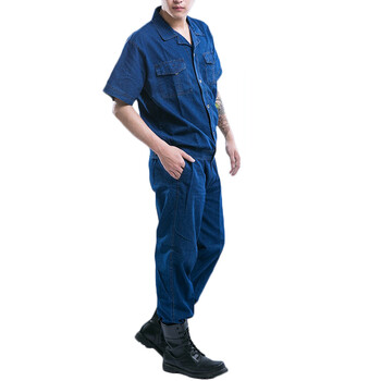 韦路堡（VLOBO word）VLG1009119 劳保工作服/夏季牛仔工作服/劳保牛仔工作服 定制，颜色码数备注