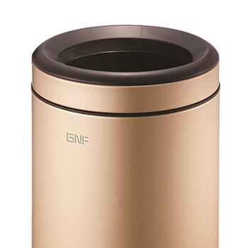 南 SF8-Y01 南方圆形房间桶   香槟金 商用酒店宾馆客房垃圾桶 果皮桶 容量8升