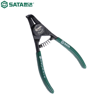 世达（SATA）73020  G系列德式轴用曲口卡簧钳5" (Ø0.9MM)