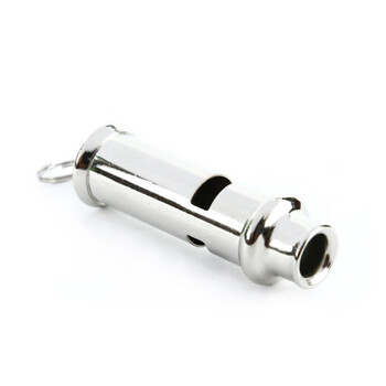 劳博士 LBS851 双腔高频口哨 警哨 金属口哨 比赛裁判口哨 应急求生口哨 多功能哨子 (1个装）