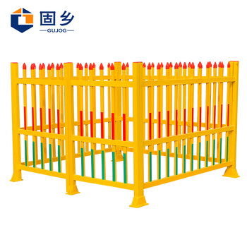 固乡 定制玻璃钢变压器围栏防护栏电力安全栅栏绝缘高压固定封闭围栏定做一平方价格