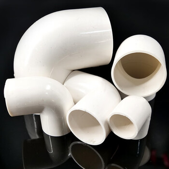 海斯迪克HKxy-18 PVC-U电工线管连接管件 白色90度直角弯头 Φ20mm(100个/包)