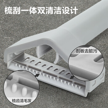 京东京造 拖把免手洗42cm超大号平板拖把家用一拖净 木地板可用含3拖布