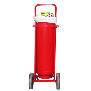 淮海 手推车式灭火器 干粉灭火器35公斤 国家消防认证大型消防器材商用工厂房仓库用灭火器35kgMFTZ/ABC35