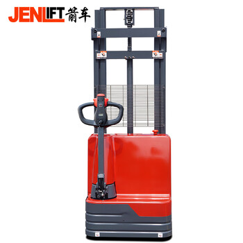 箭车（JENLIFT）电动叉车1.6吨全自动堆高车液压升降叉车升高堆垛车KLD16-30DA