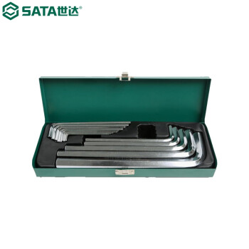 世达（SATA）09143 14件加长内六角扳手组套 09143