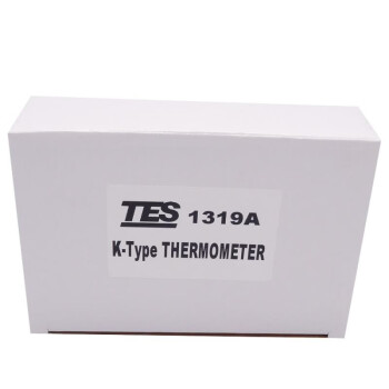 泰仕 TES-1319A 温度表 高精度K型热电偶测温仪 手持式温度测试仪 1年维保