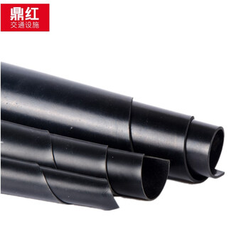 鼎红橡胶垫黑色加厚耐油防滑垫片胶皮减震绝缘胶垫工业橡胶板垫绝缘橡胶皮垫1米*1米*1.5mm