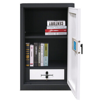 万尊 单门保密柜国保密码锁矮柜工具柜储物柜灰白套色