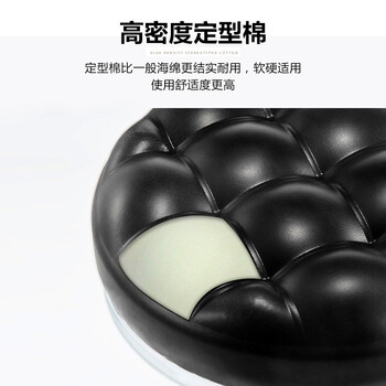 华恺之星 吧台椅 可升降酒吧椅转椅吧台凳子休闲接待椅子HK02黑色