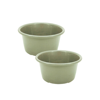 亿丽佳 清爽系列塑料盆洗脸盆36cm（大号） 10件/组