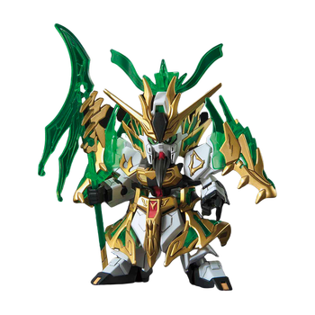 万代bandai高达gundam拼插拼装模型玩具三国创杰传刘备关羽张飞sdbb