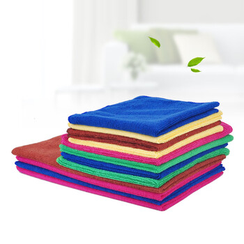 兰诗（LAUTEE）PB1002 毛巾 30x70cm 100g 酒店物业清洁抹布 颜色随机