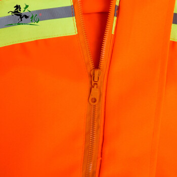 大杨331春夏季环卫服 170 不含帽子和袖套 反光透气劳保工作服橘红色长袖套装 定制