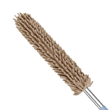 亿丽佳 雪尼尔直杆家庭除尘掸蜡刷蜡拖把汽车用品车用除尘掸子静电除尘清洁刷 10件/组