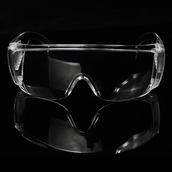 谋福CNMF 8552 实验防护眼镜防冲击防雾 护目镜( 全透明百叶款)