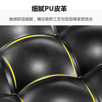 华恺之星 吧台椅 可升降酒吧椅转椅吧台凳子休闲接待椅子HK02黑色