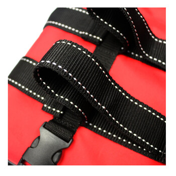 谋福CNMF成人救生衣游泳背心漂流浮潜服钓鱼服 加厚面料 （高贵红） （送一件儿童休闲救生衣颜色随机）定做