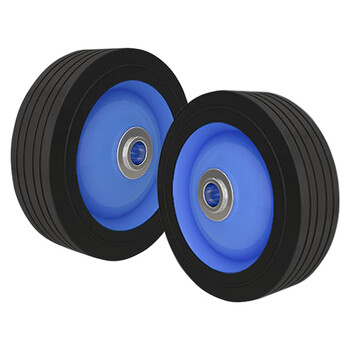 海斯迪克 HKCL-446 折叠小拉车搬运拖车 购物买菜手推车 行李拉货车 中号PU轮22管径