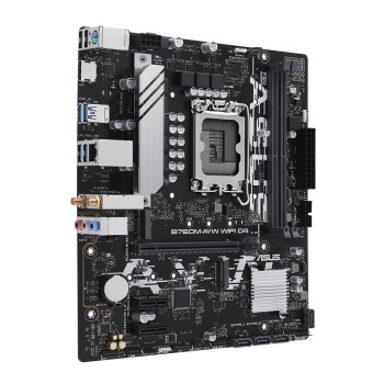 华硕B760M-AYW WIFI D4 哎呦喂主板 支持 CPU 13600KF/13400F（Intel B760/LGA 1700） 