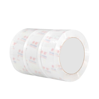 飞尔（FLYER）高性价比高透明封箱胶带 仓库打包胶带 48mm×100y 6卷/筒【FLJD068】