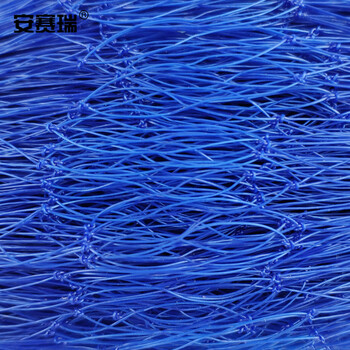 安赛瑞 防鸟网 果树果园防鸟网防护罩 2cm×2cm网眼蓝色强力防鸟网 长约18×36m 530019
