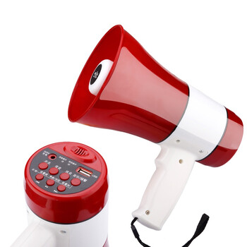 百舸 手持录音喊话器/大声公叫卖喇叭锂电池导游卖货扩音器