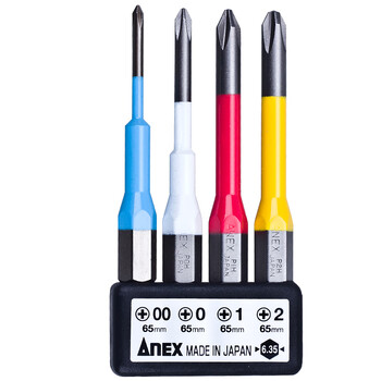 安力士牌（ANEX）进口精密螺丝刀 ESD螺丝刀 No.3614 模型螺丝刀 起子 十字螺丝批