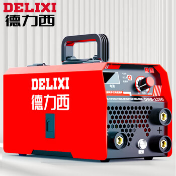 德力西二保焊机无气气保焊电焊两用焊机小型两相220V单电压迷你气保焊电焊两用焊机便携三用机【无气+电焊】