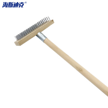 海斯迪克 HKW-92 钢丝刷甲板刷 清洁除污除锈地板刷 45cm整套【带把】