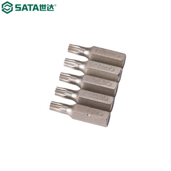 世达（SATA）59464 5件套8MM系列30MM长12角旋具头M5