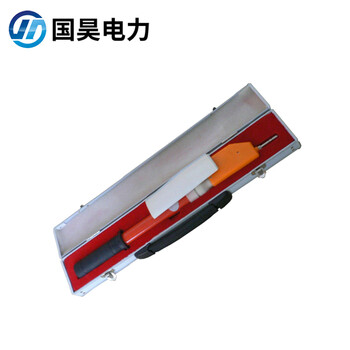 国昊电力 语音式高压验电器 伸缩式声光报警AC10kV杆长展开1米 高压测电棒验电笔