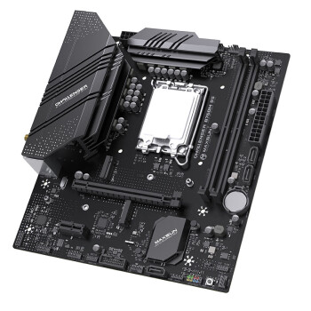 铭瑄（MAXSUN）MS-挑战者B760M D5 WiFi电脑游戏主板 DDR5 CPU 12600KF/13400F/14600KF（Intel B760/LGA 1700）